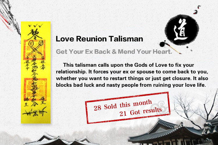 Love Reunion Talisman(Get Your Ex Back. Fix Your Relationship)